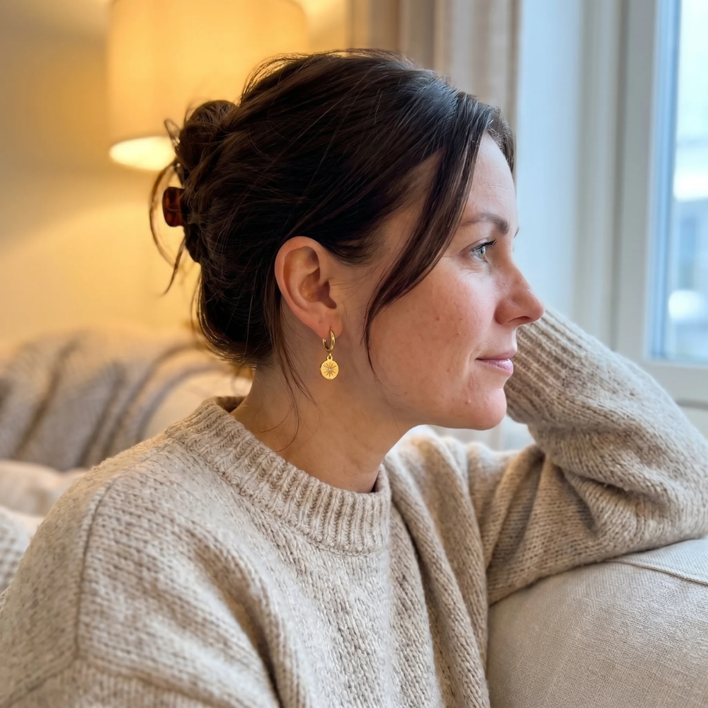 Aya Guld Øreringe
