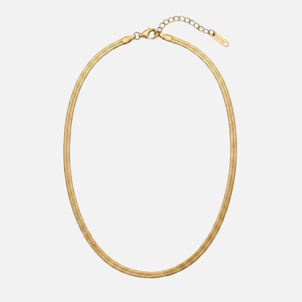 Rosa Halskæde Guld