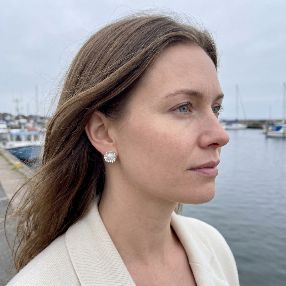 Saga Sølv Øreringe
