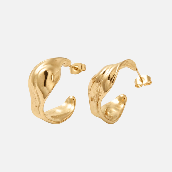 Tilda Øreringe Guld