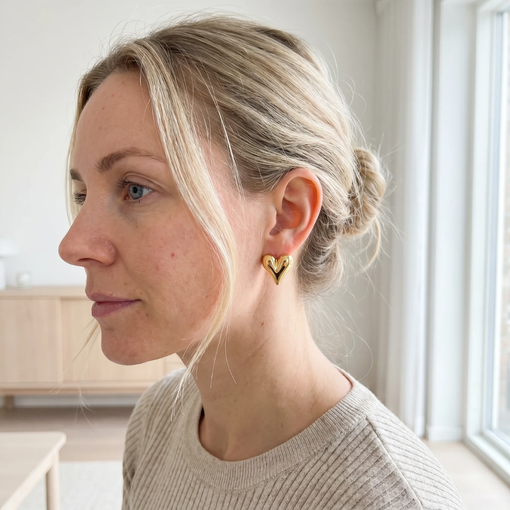 Wilma Guld Øreringe