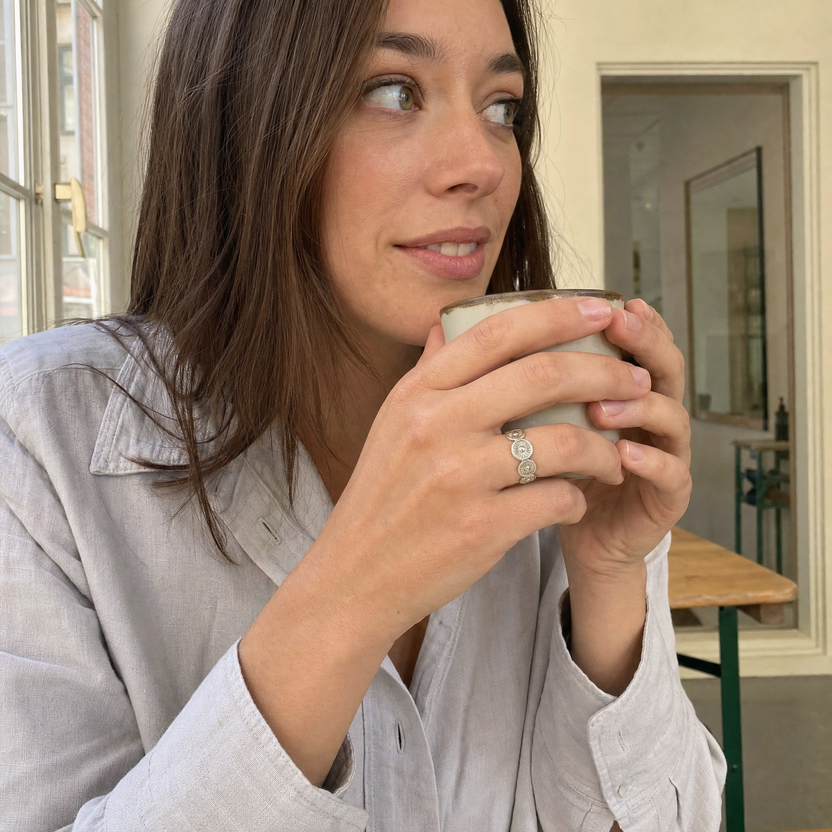 Nadia Ring Sølv